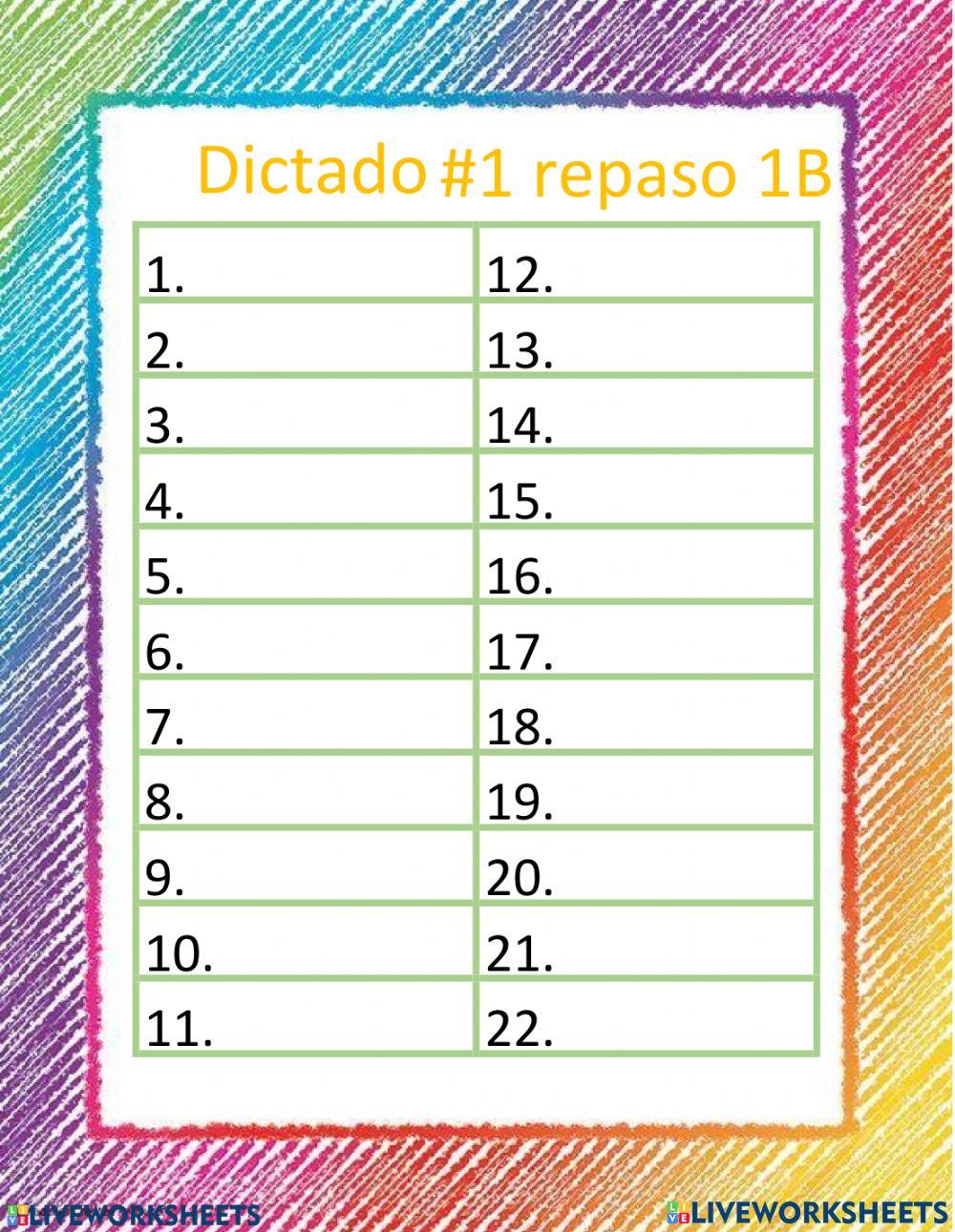 Dictado
