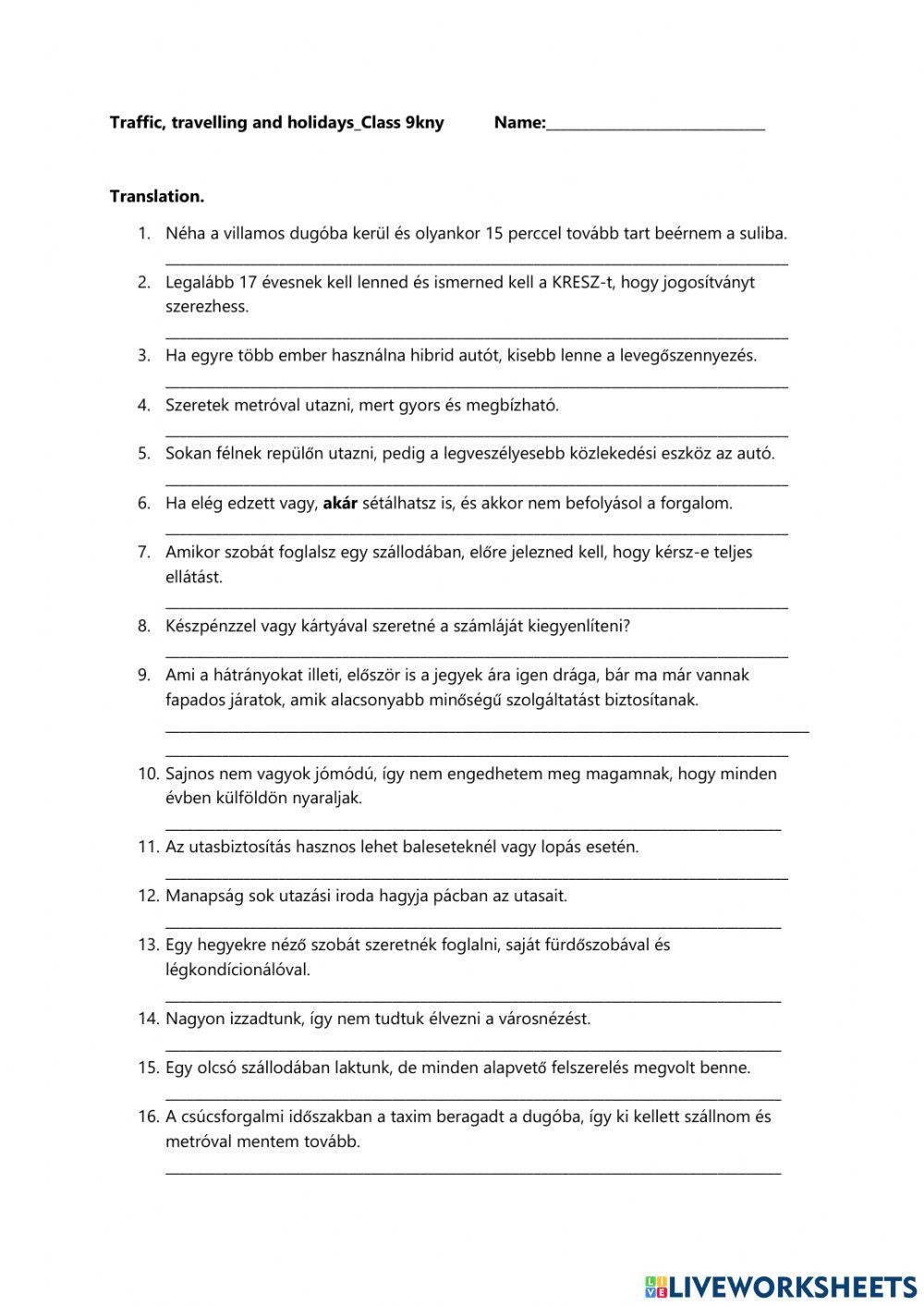 Traffic and Travelling-9.kny