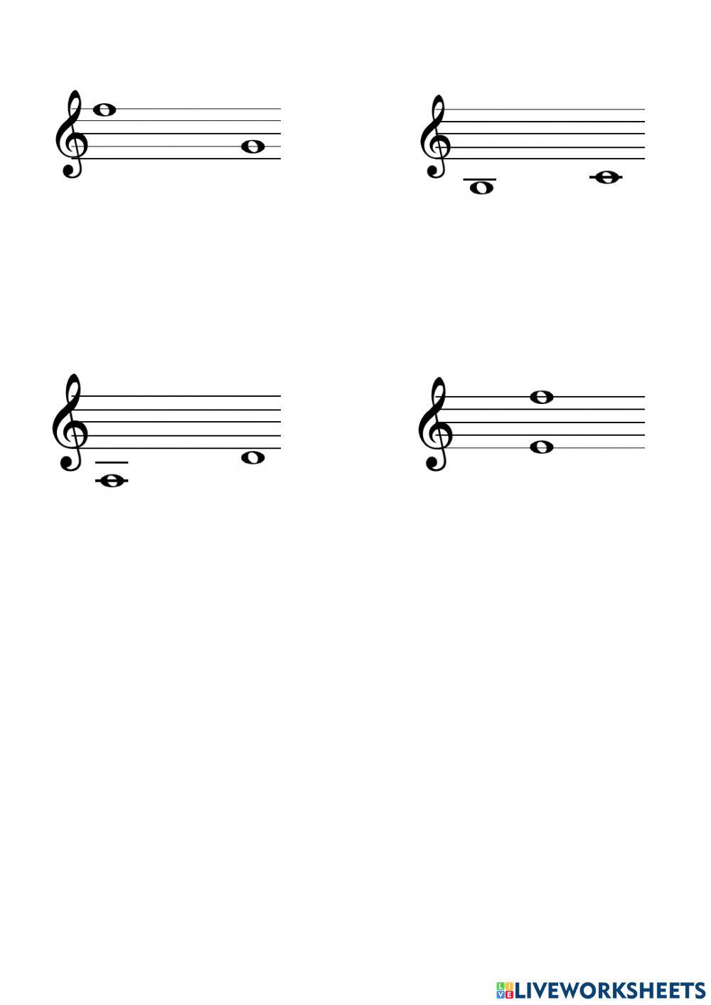 Cálculo y clasificación de intervalos