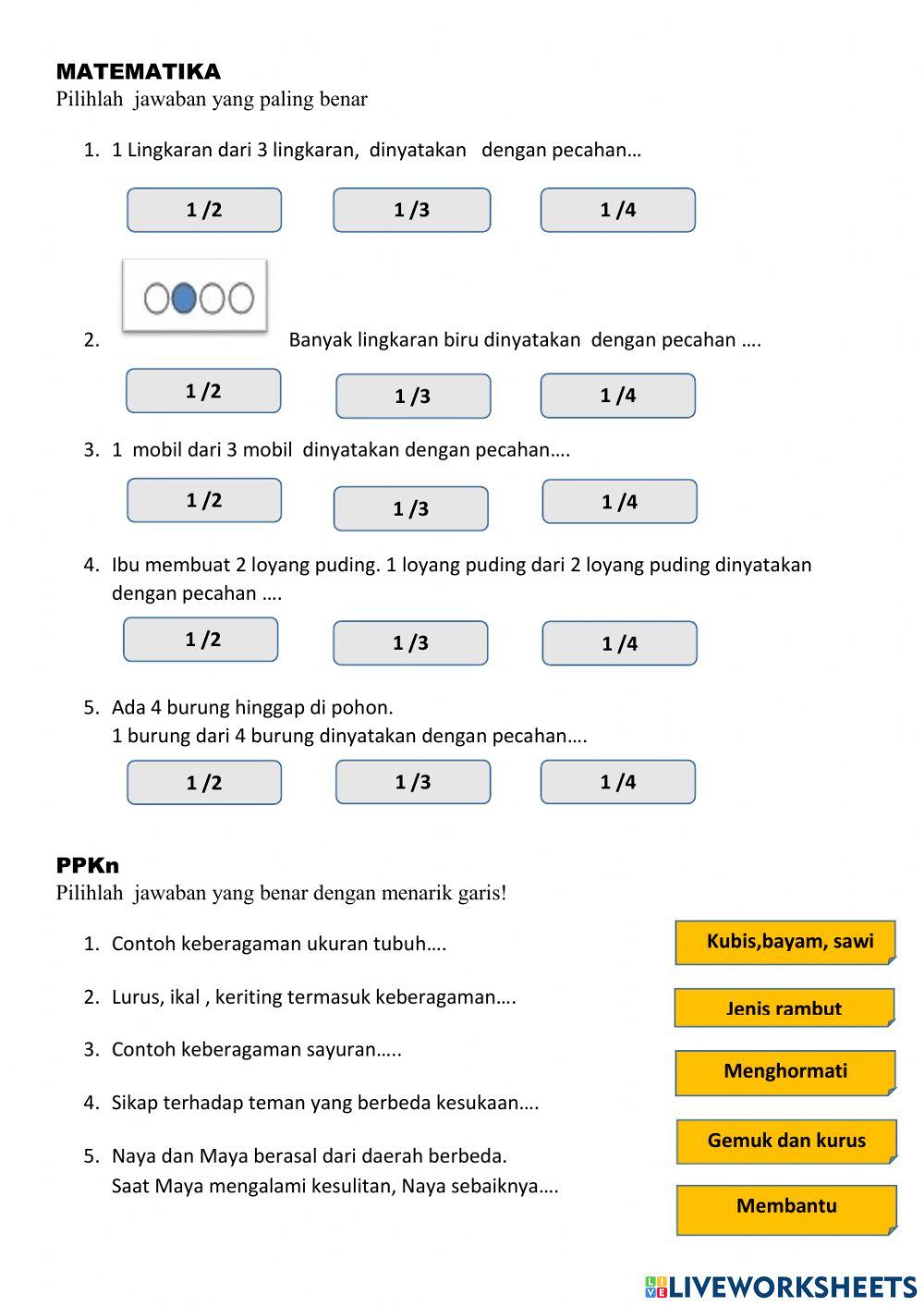 E-lkpd kls.2 tema 7 subtema 2
