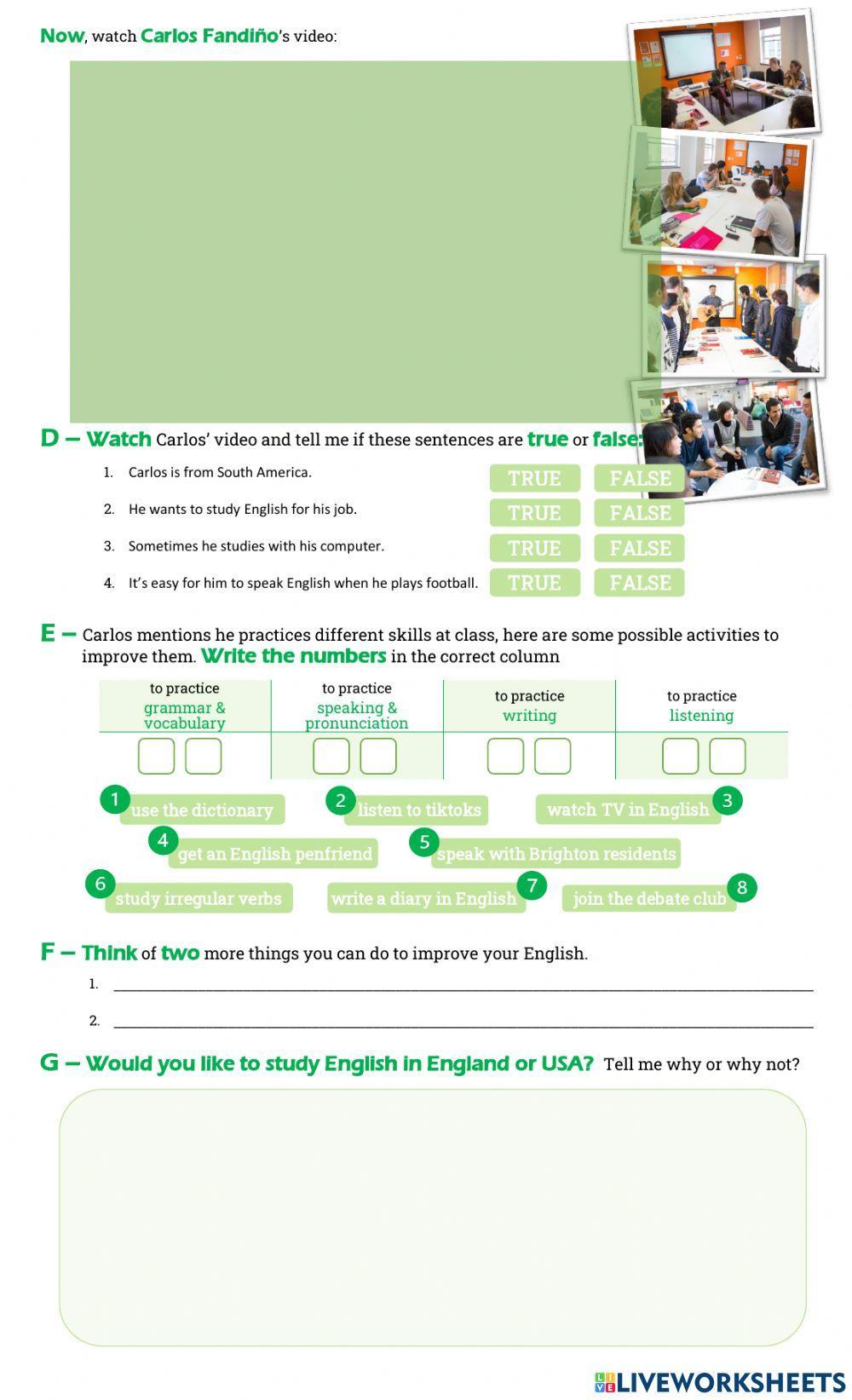 Studying English in Brighton - part 3