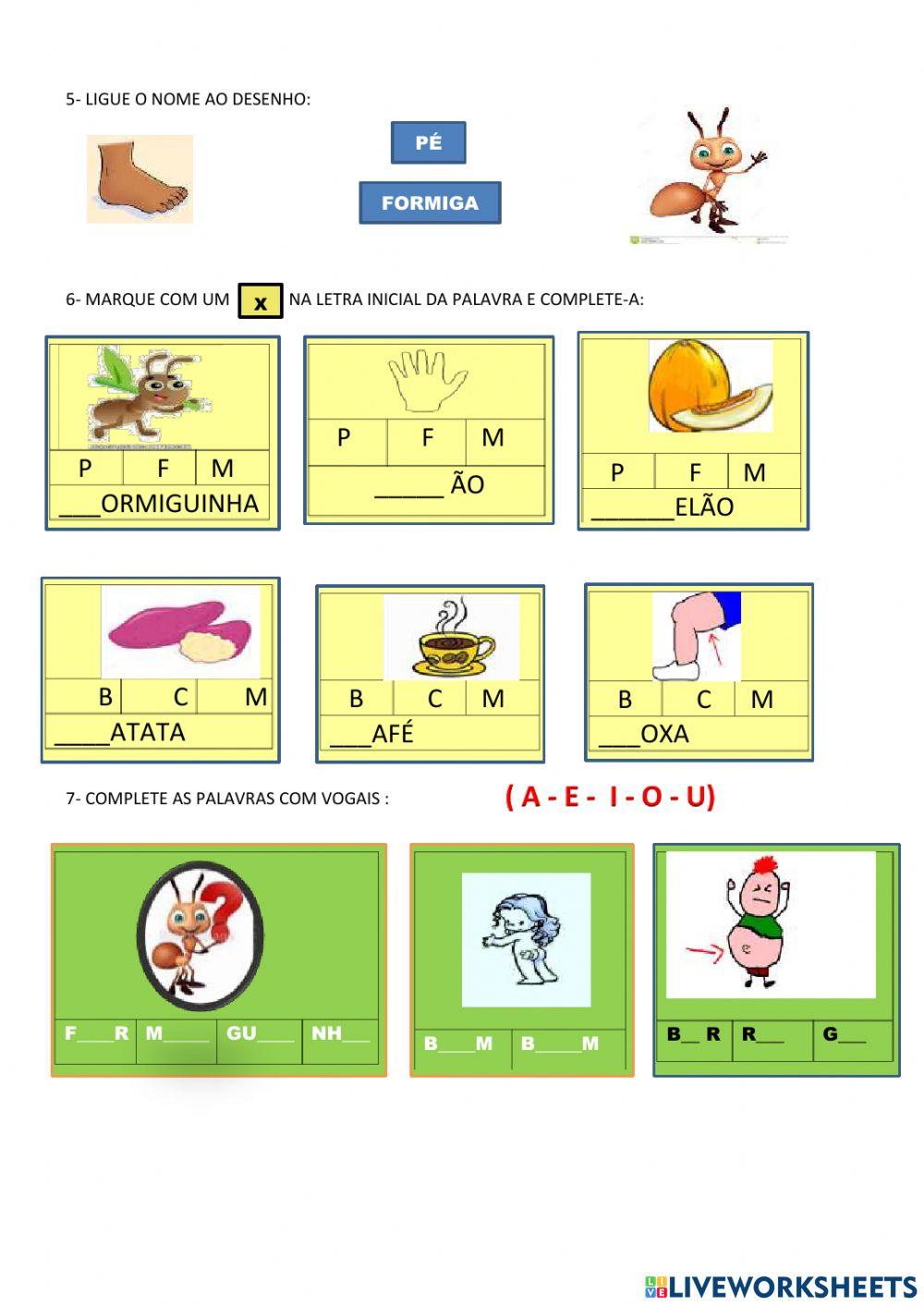 Sondagem de lingua portuguesa