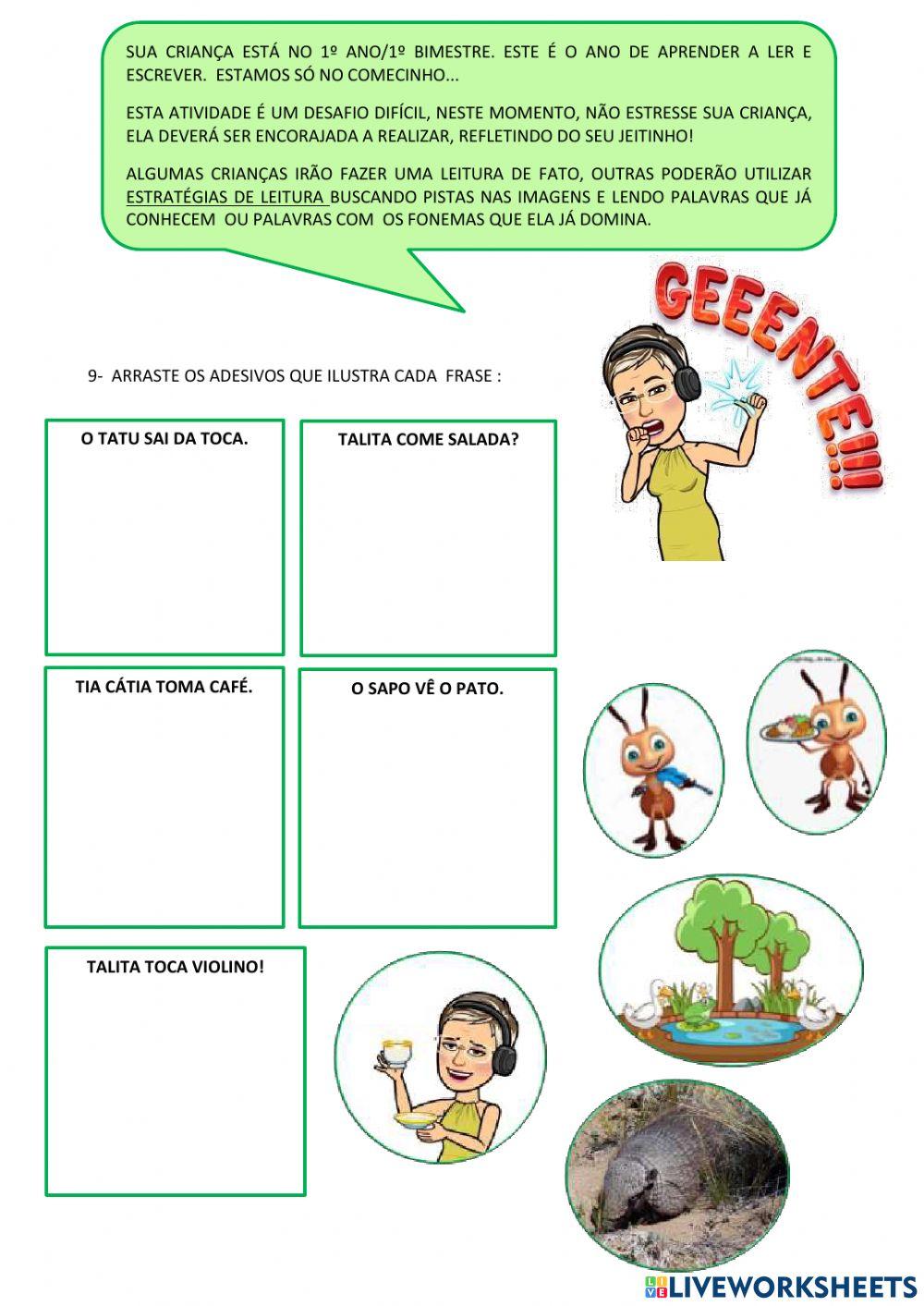 Sondagem de lingua portuguesa