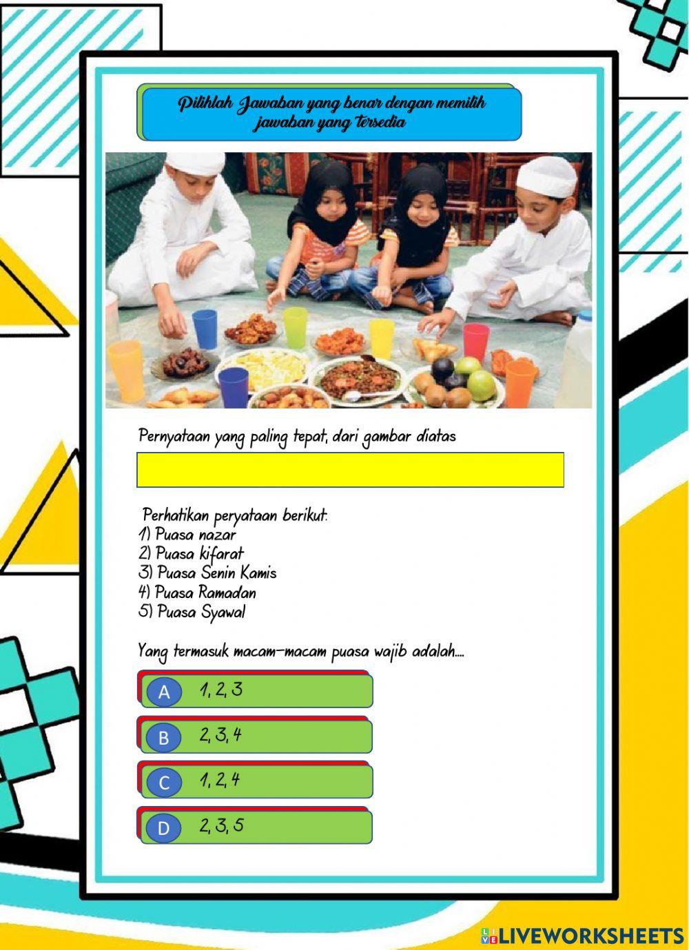 Lkpd puasa wajib dan sunah