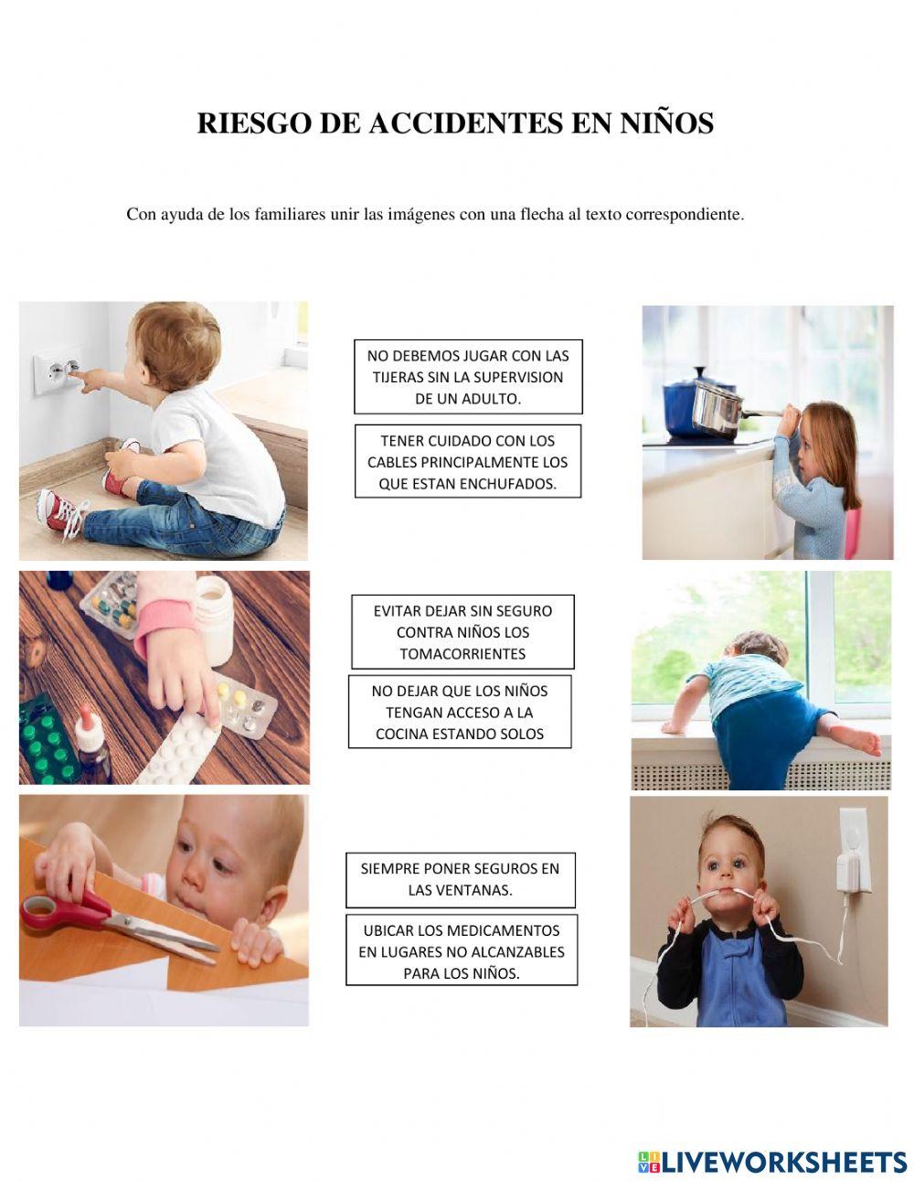 Accidentes en niños