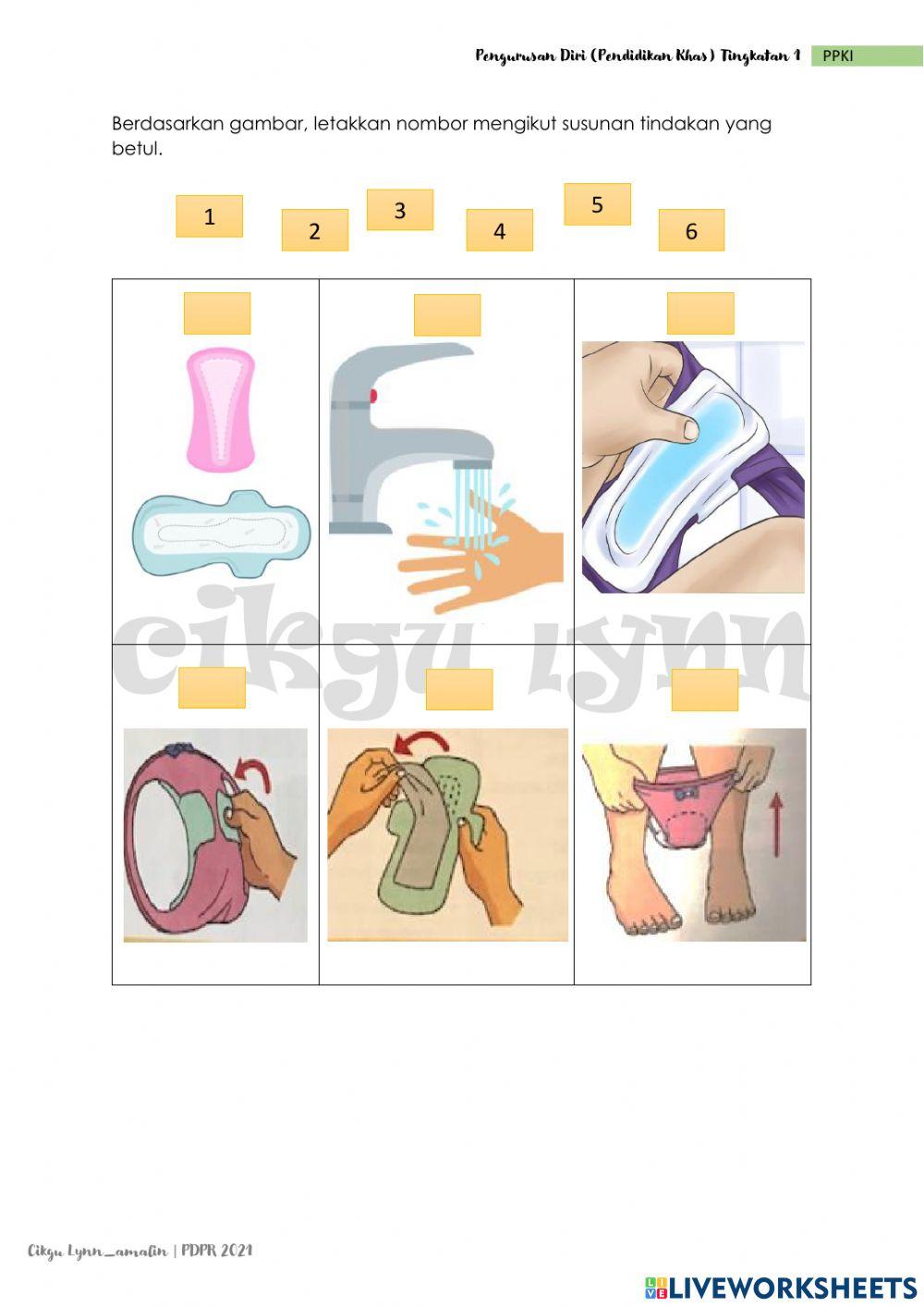 Cara Menggunakan Tuala Wanita Dengan Betul