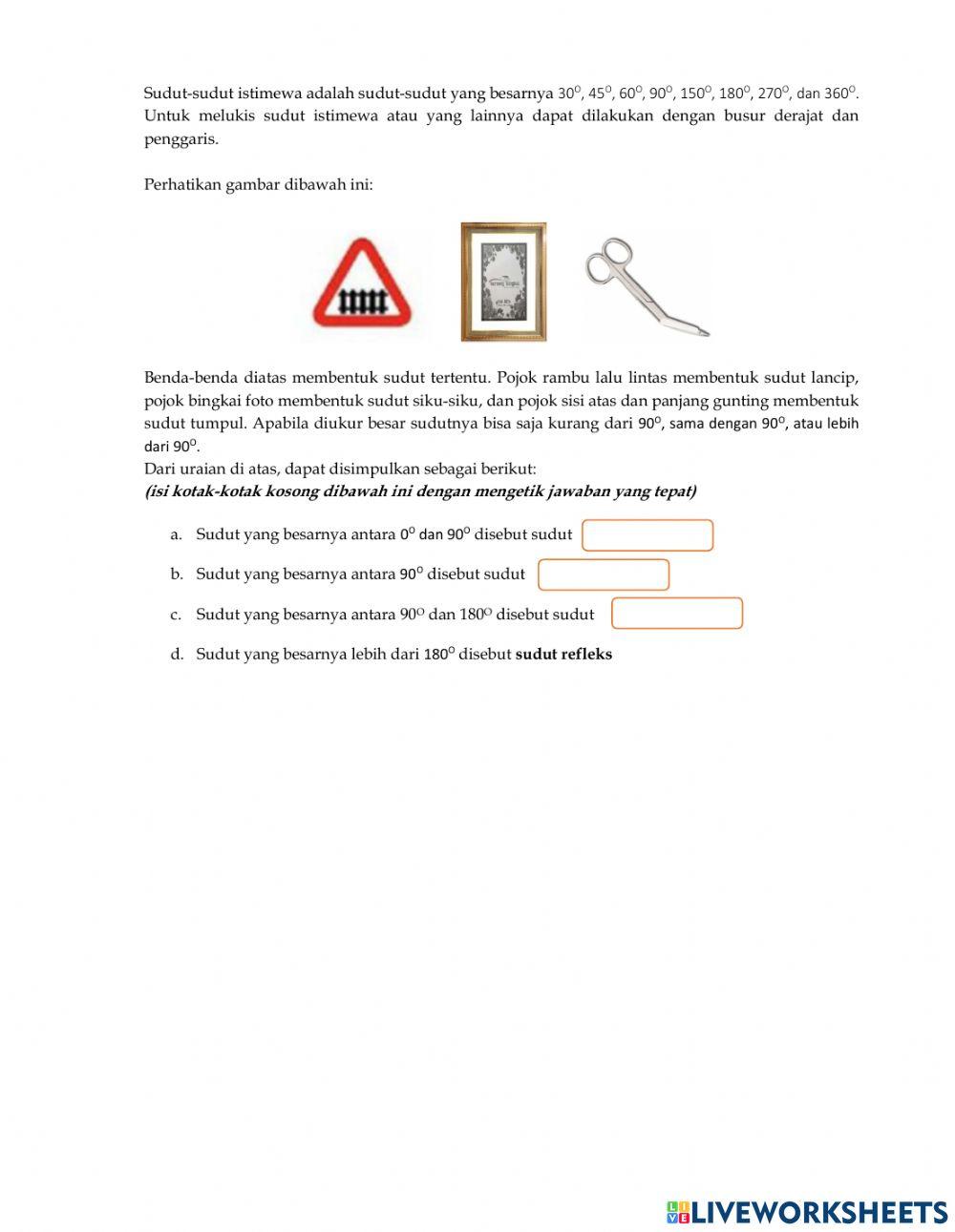 LKPD Garis dan Sudut 1