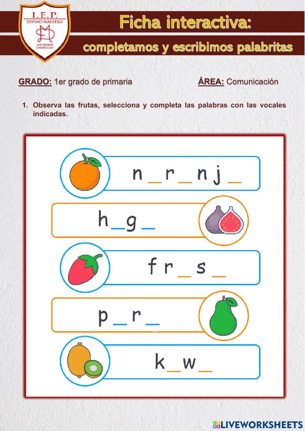 ¡qué ricas frutas!