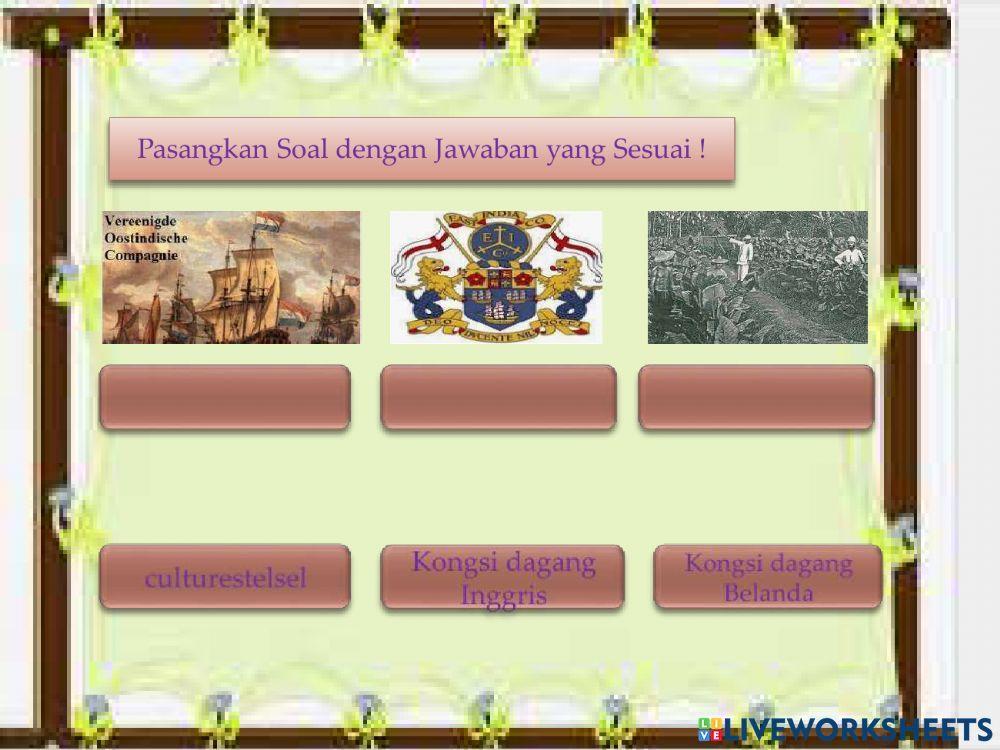 Kondisi Masyarakat Indonesia Pada Masa Kolonial