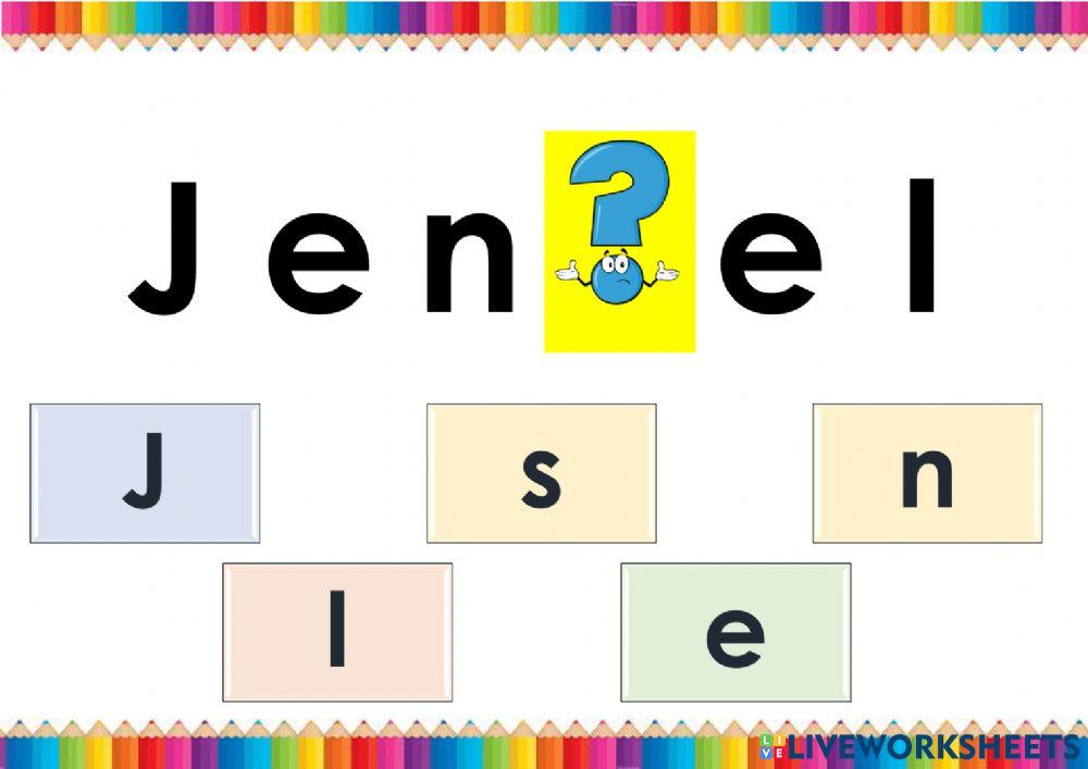 Nombre Jensel