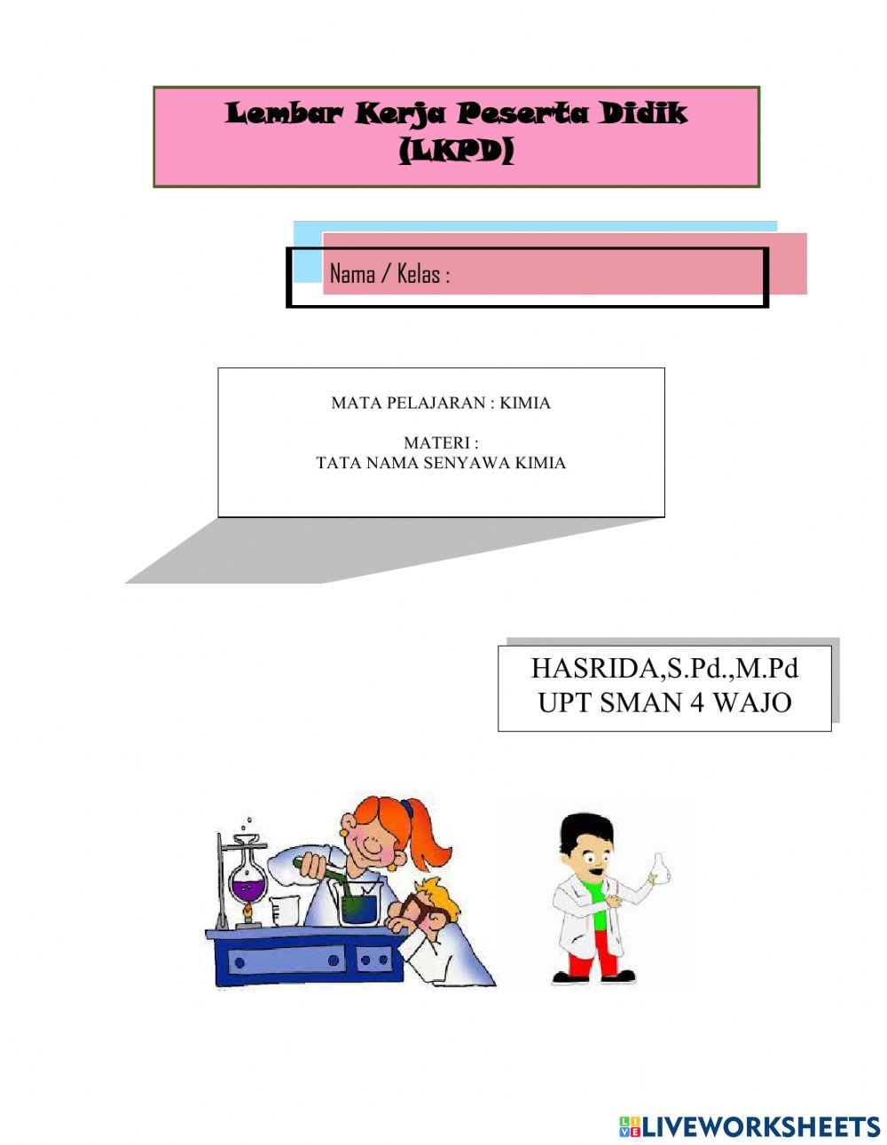 E-lkpd tata nama senyawa kimia