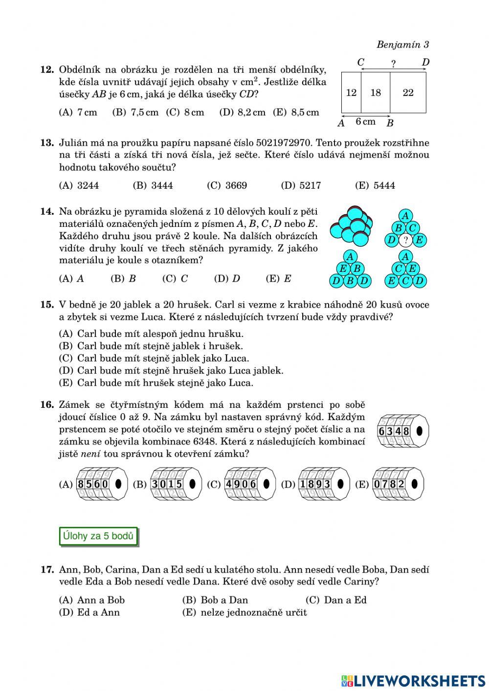 Klokan 2020-21 - 6.a7. ročník