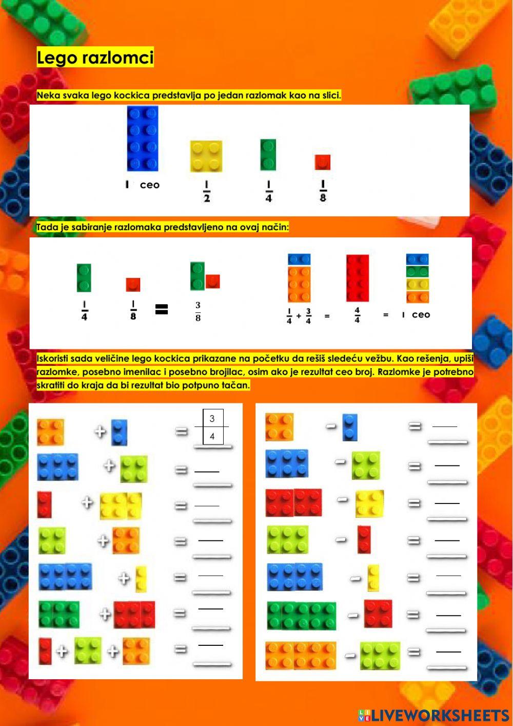Sabiranje i oduzimanje razlomaka