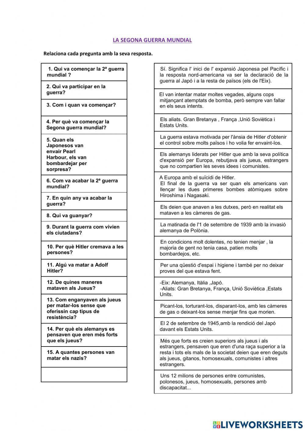 Segona guerra mundial