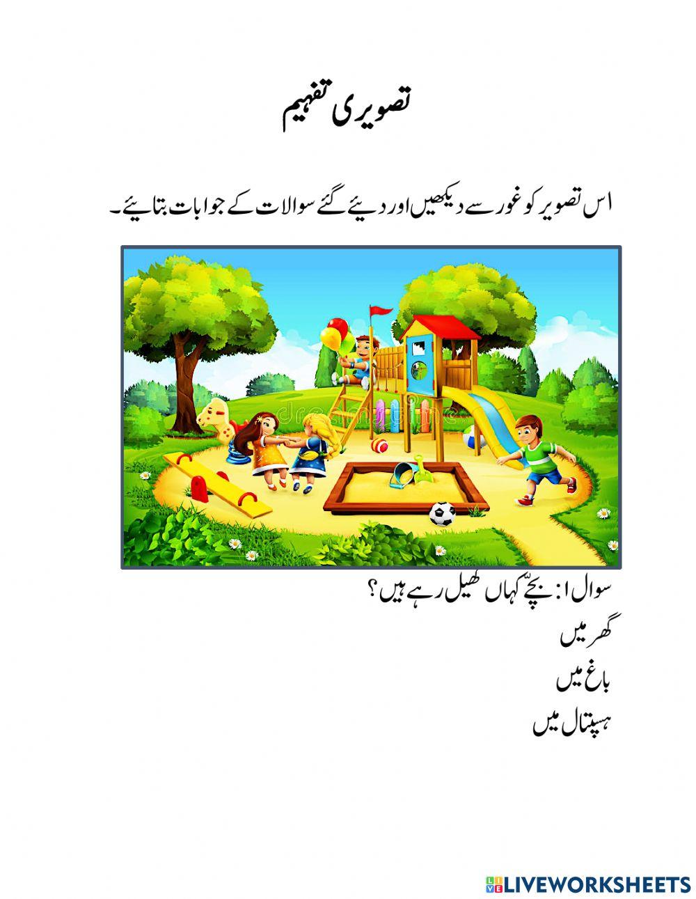 تصویری تفہیم