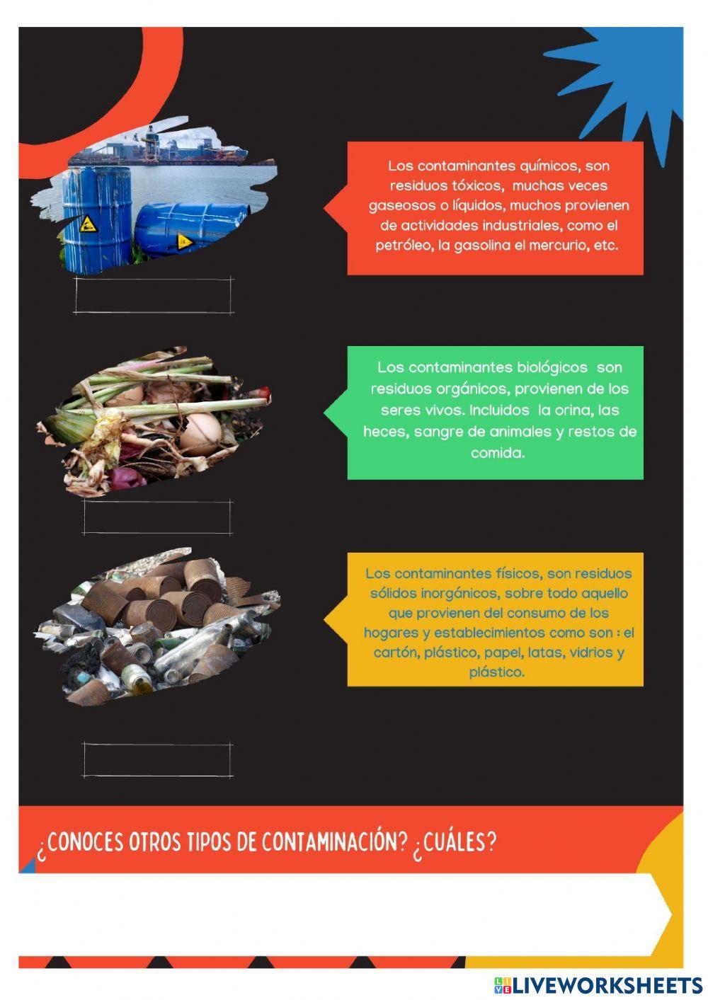Contaminación y contaminantes 1