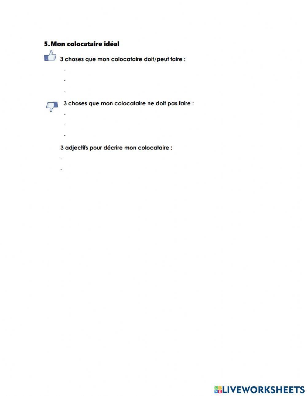 Le logement en colocation