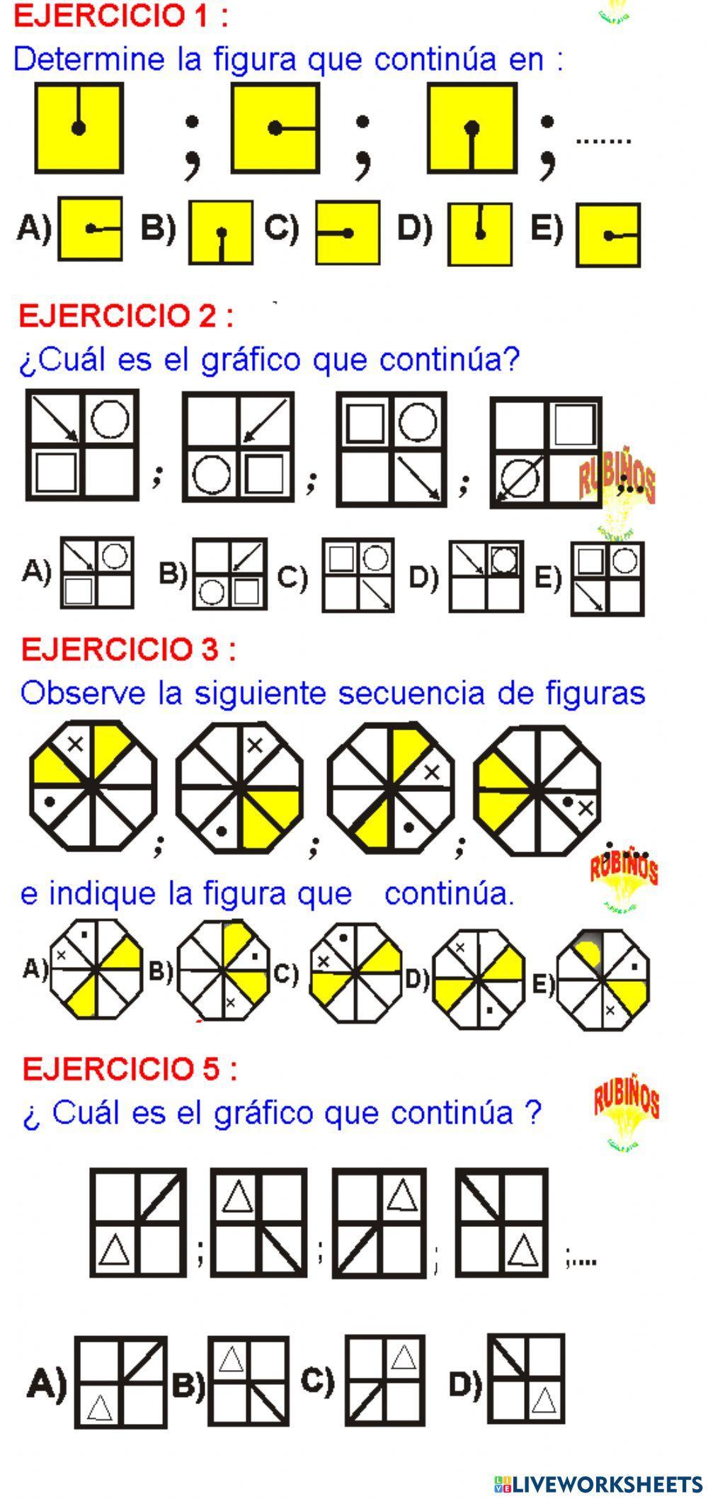 Sucesión de figuras