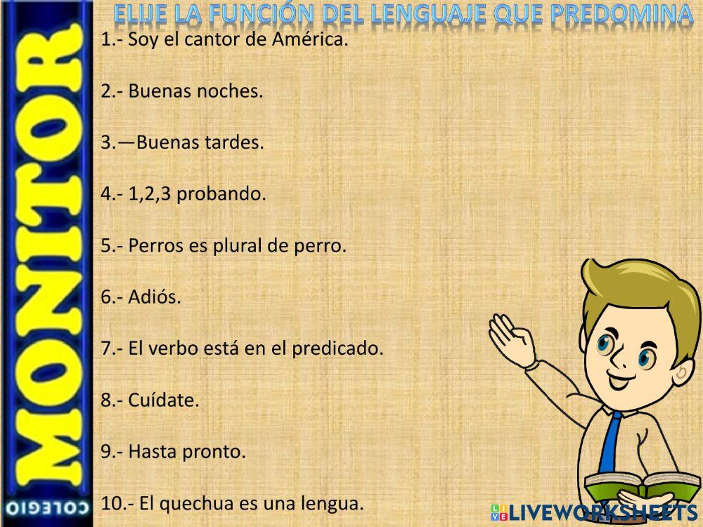 Funciones del lenguaje 2