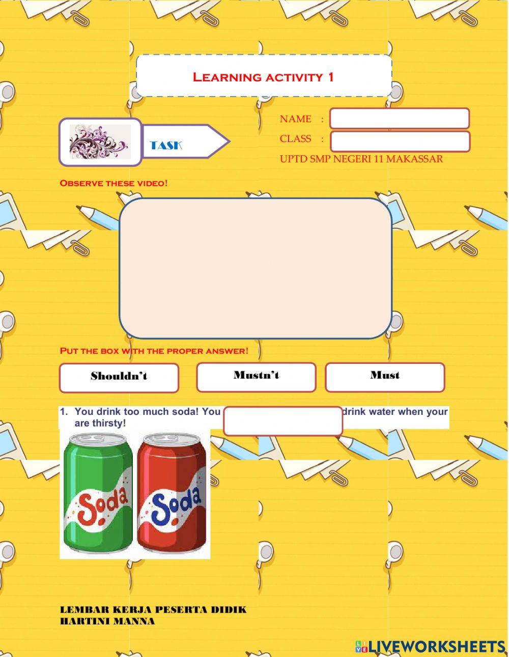 Latihan lkpd prohibition