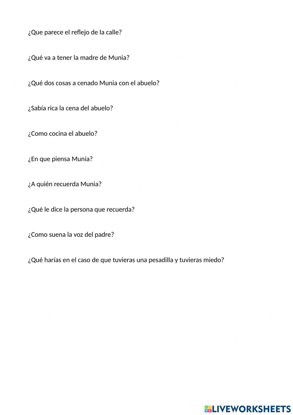 Comprensión Lectora