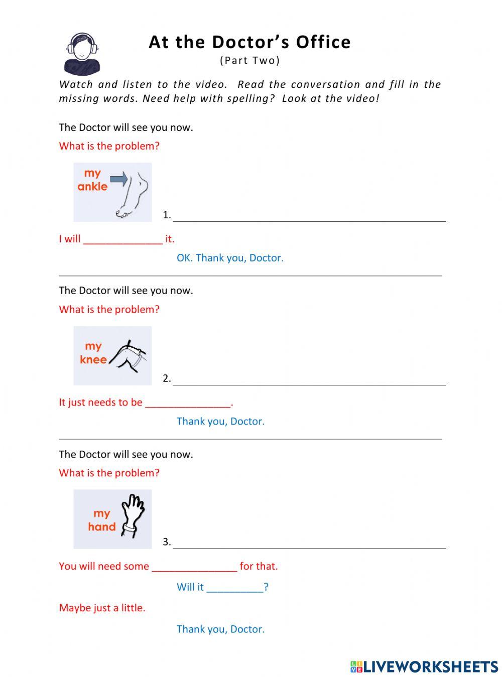 At the Doctor's Office - Part 2