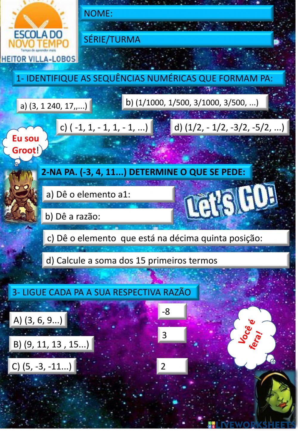 Progressão Aritmética