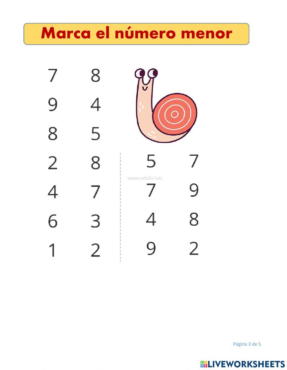 Secuencia de números