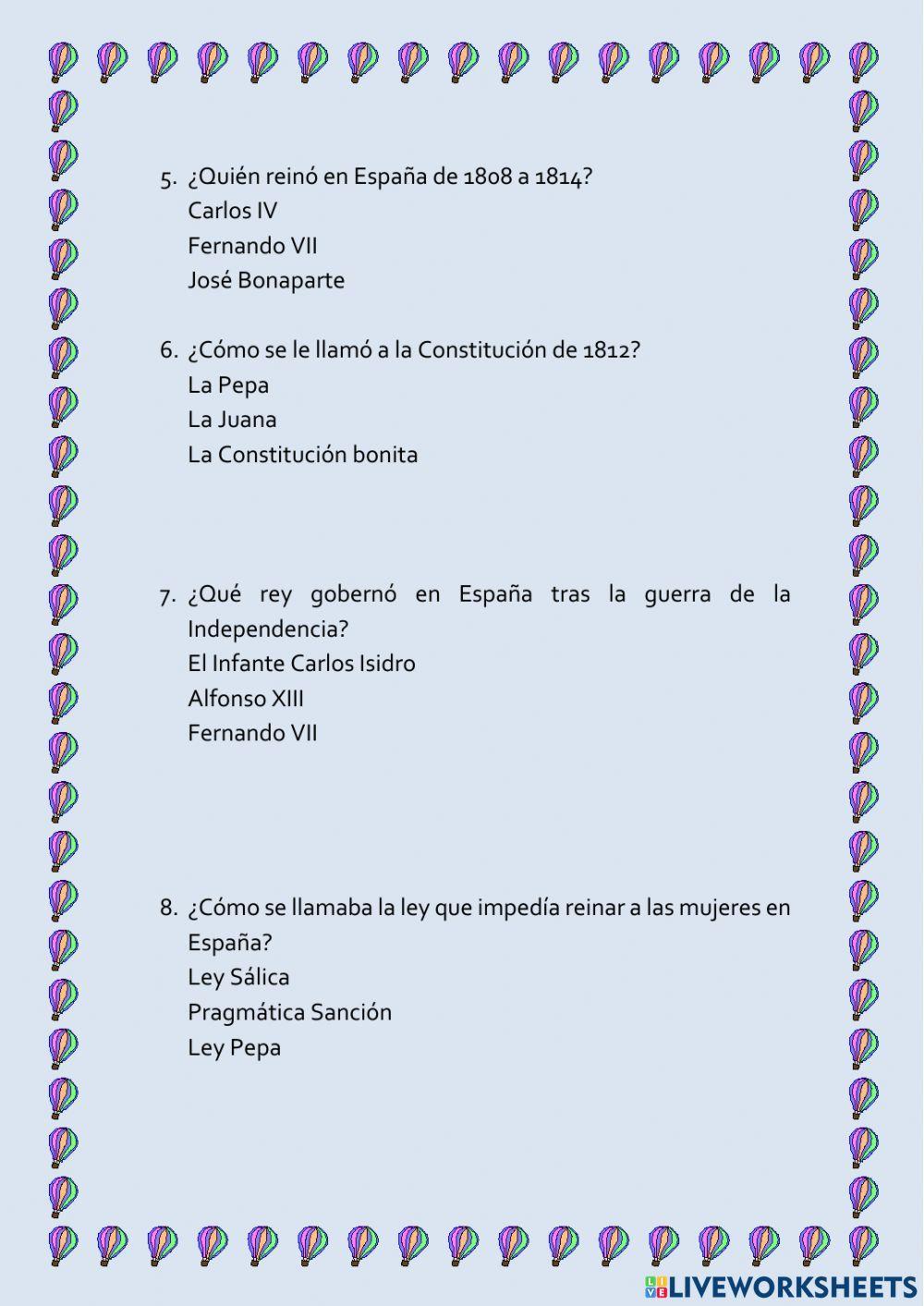 España en el siglo XIX