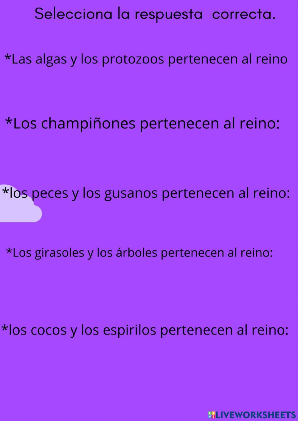 Reinos de la naturaleza