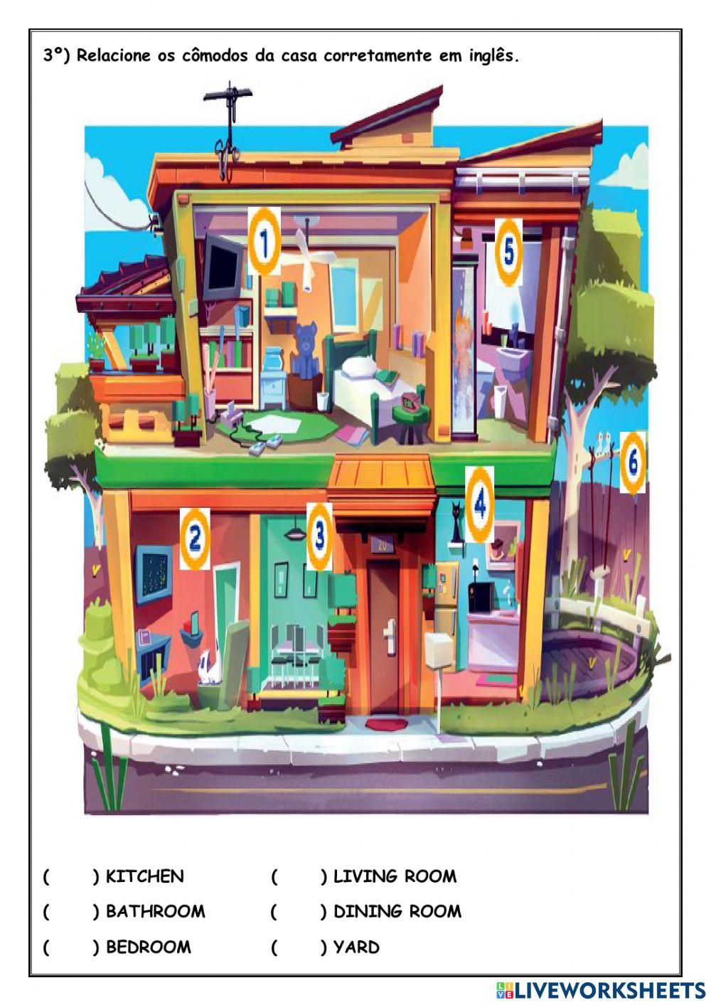 Atividade escrita e auditiva de Inglês de 24-03-2021