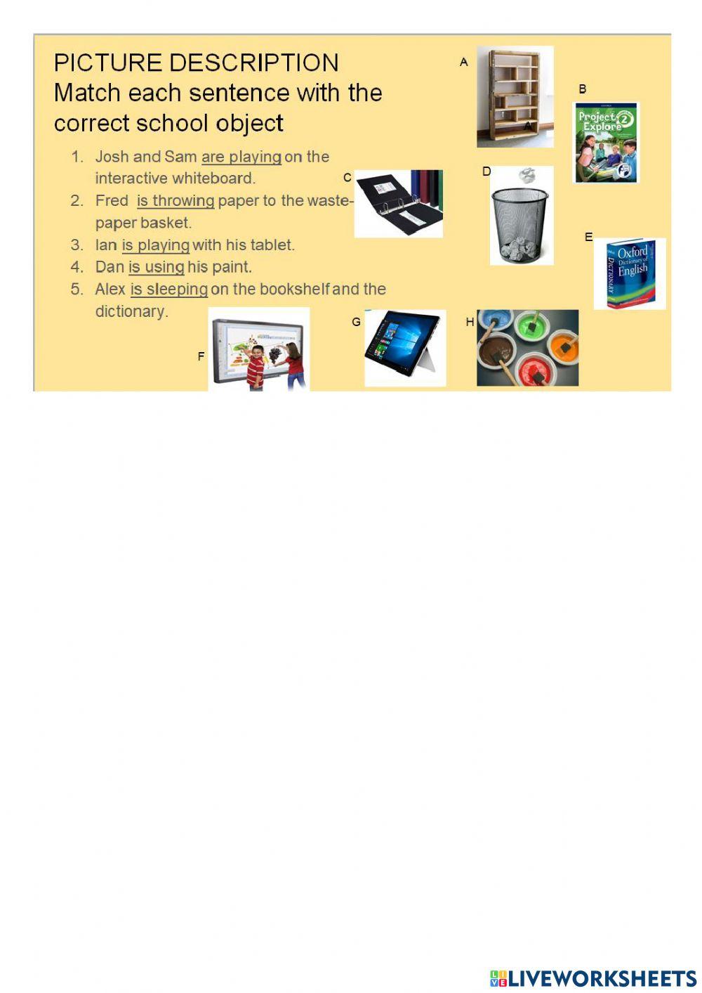 People and Picture Description