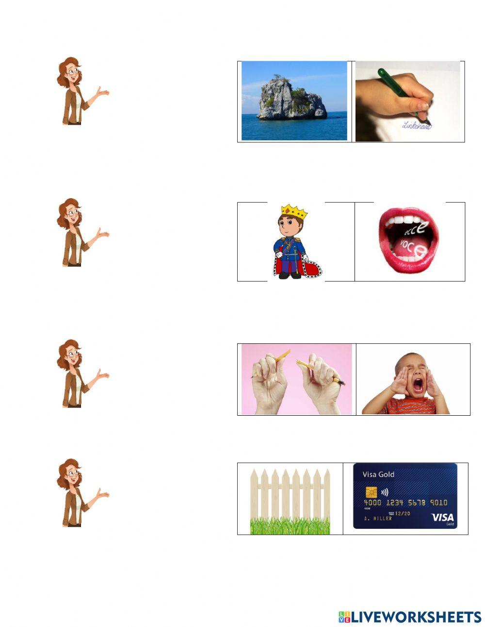 Diferențierea sunetelor C-G