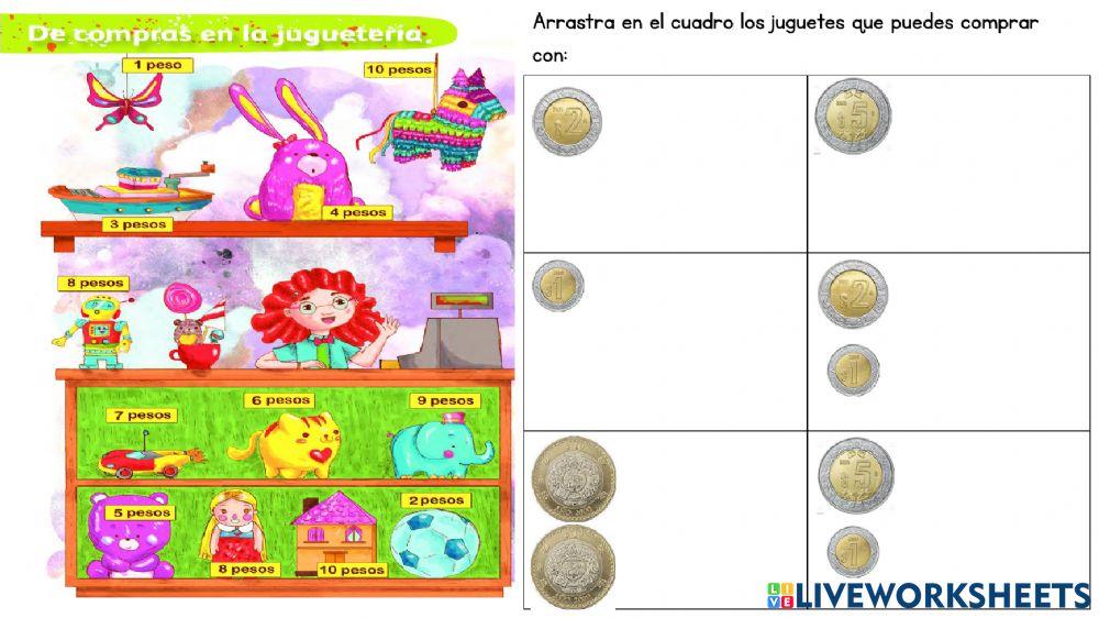 De compras en la juguetería