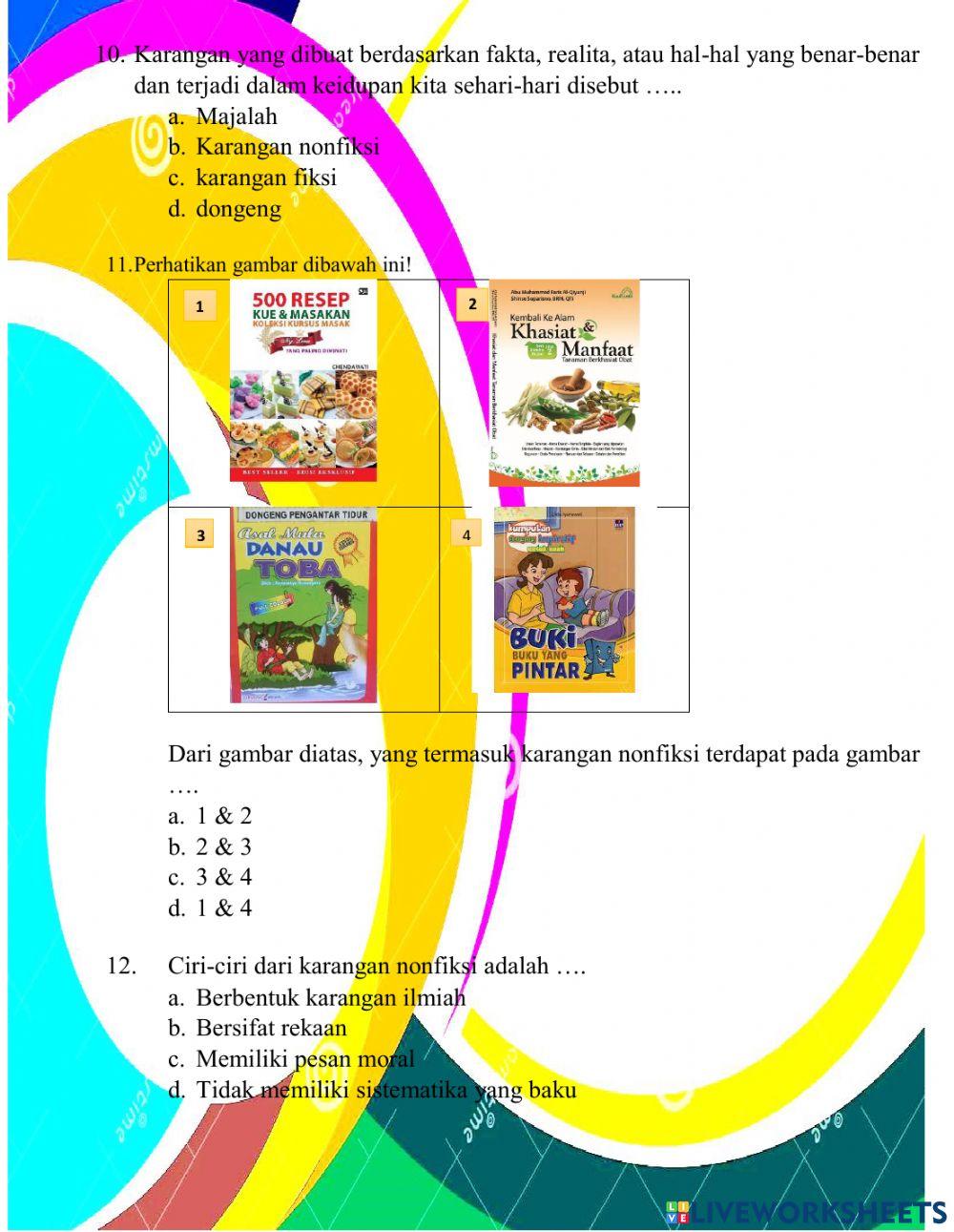 Latihan Bahasa Indonesia