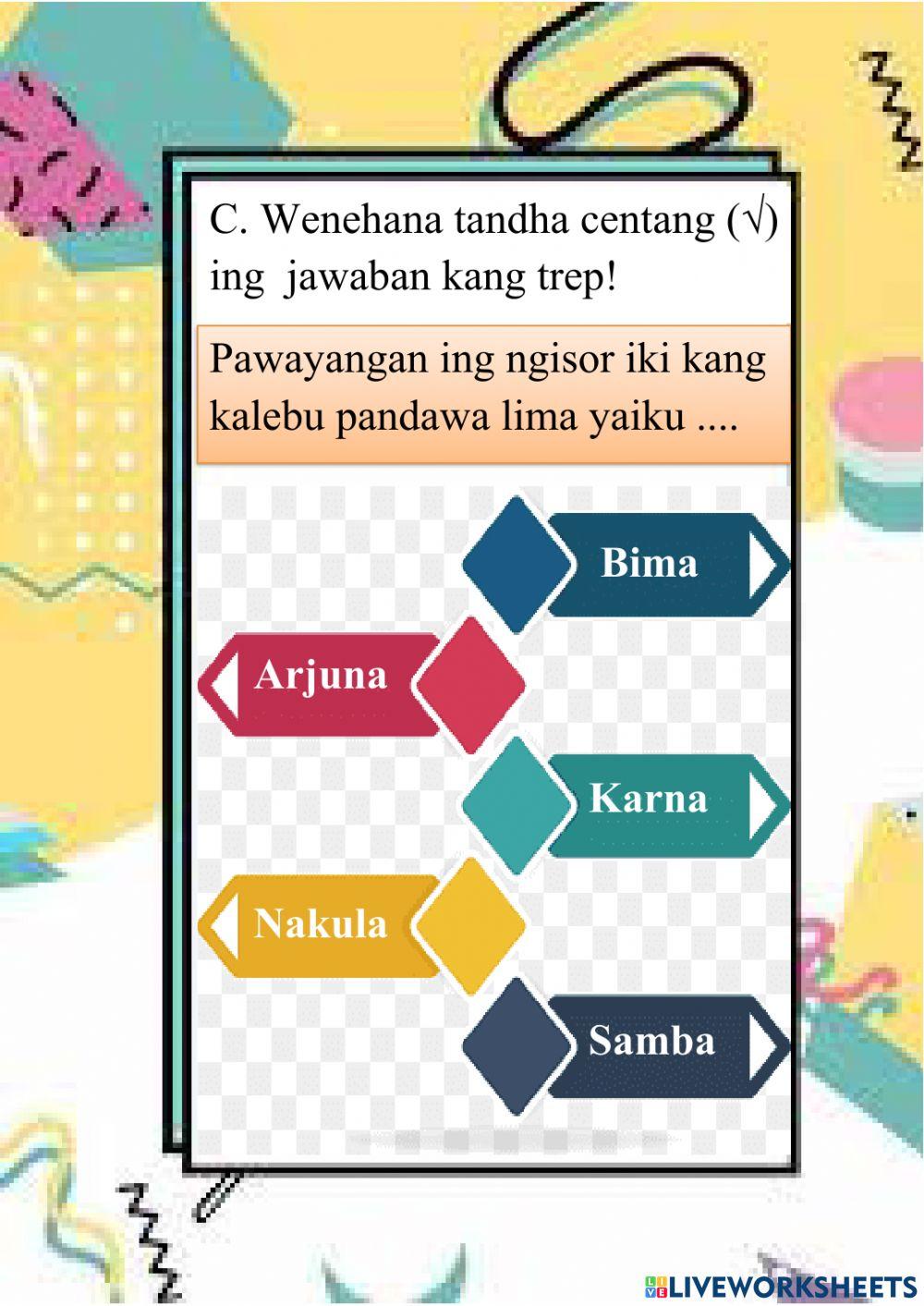 Latihan Bahasa Jawa