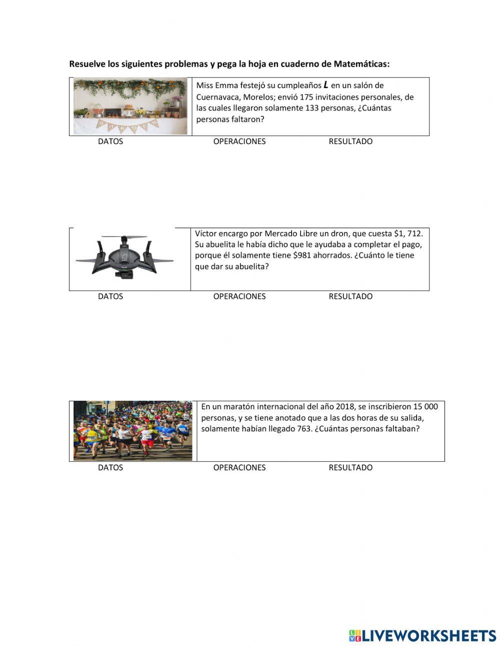 Problemas matemáticos