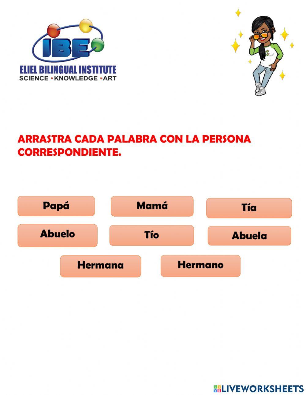 Miembros de la familia