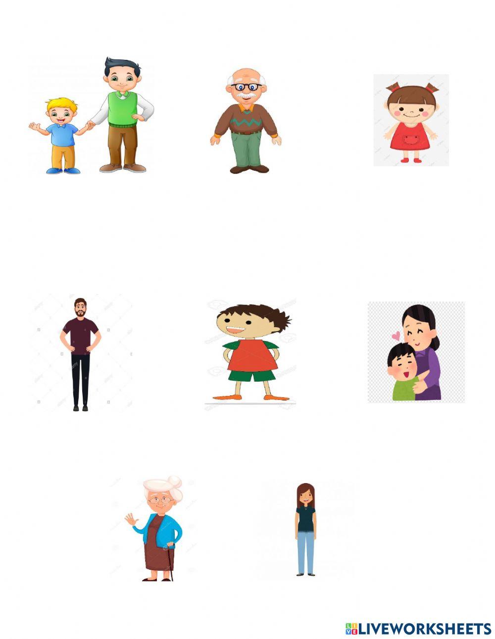 Miembros de la familia