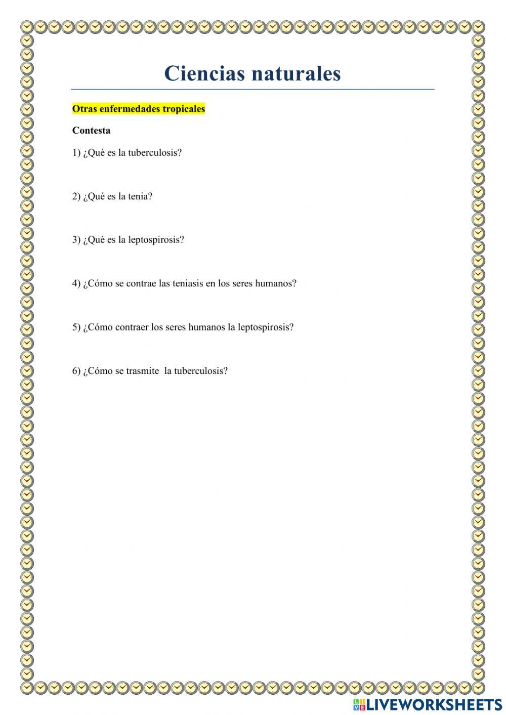 Otras enfermedades tropicales