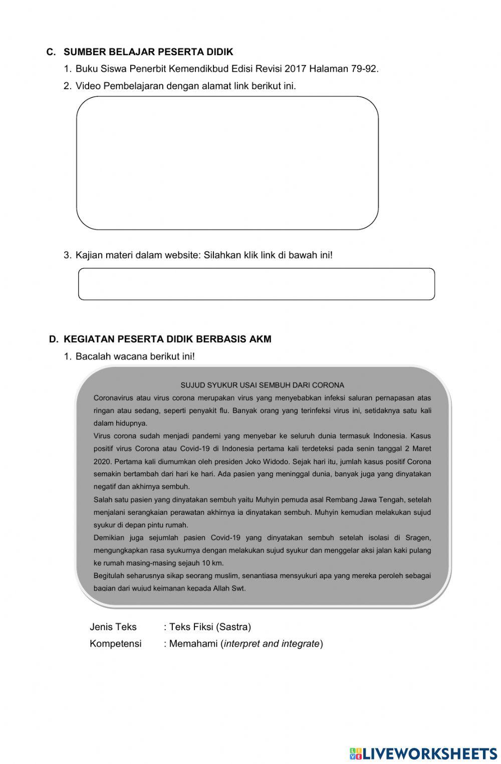 LKPD K8 3.8 MEMAHAMI SUJUD SYUKUR, SUJUD SAHWI, DAN SUJUD TILAWAH