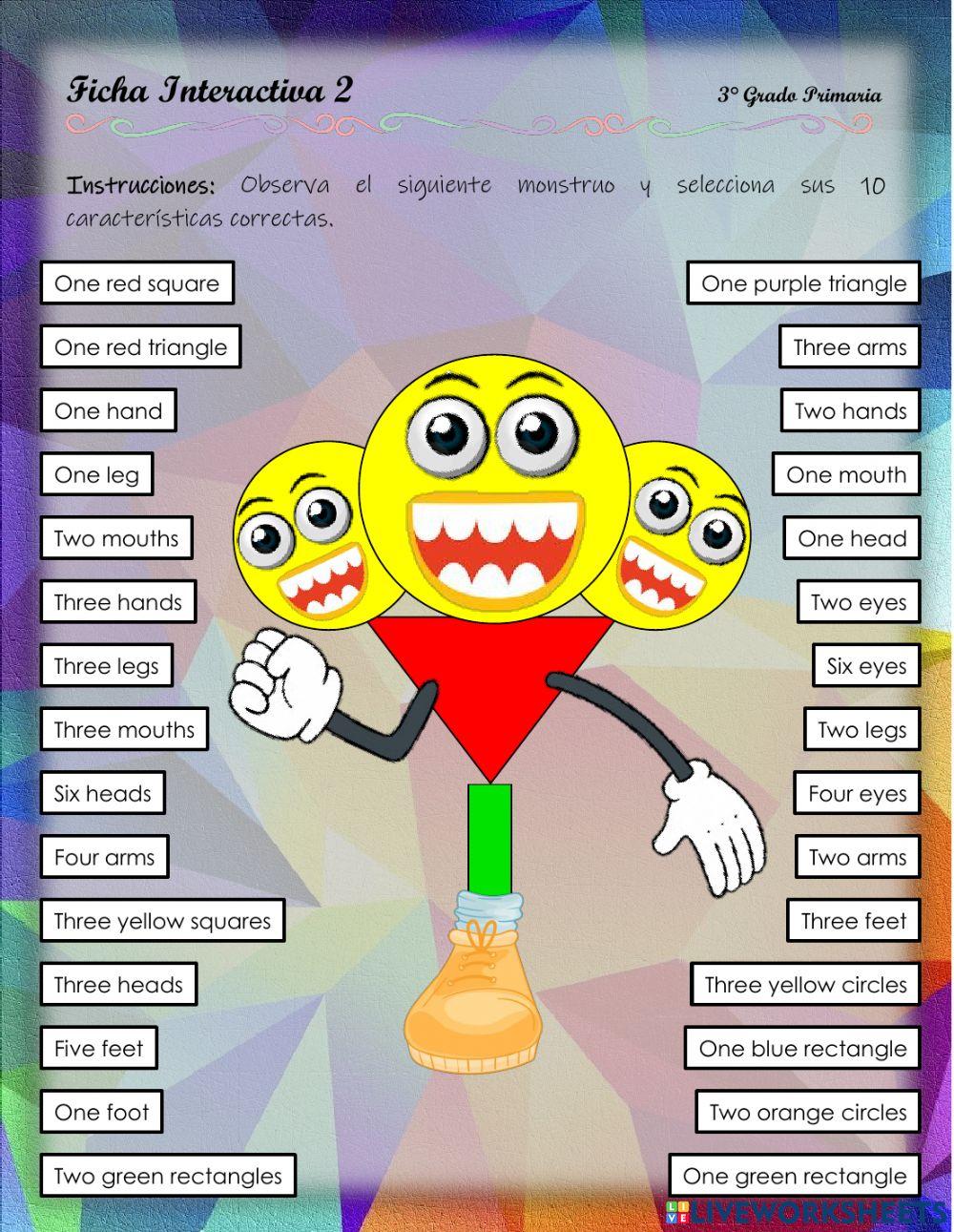 Shapes, colors, body parts - 1.10.3°