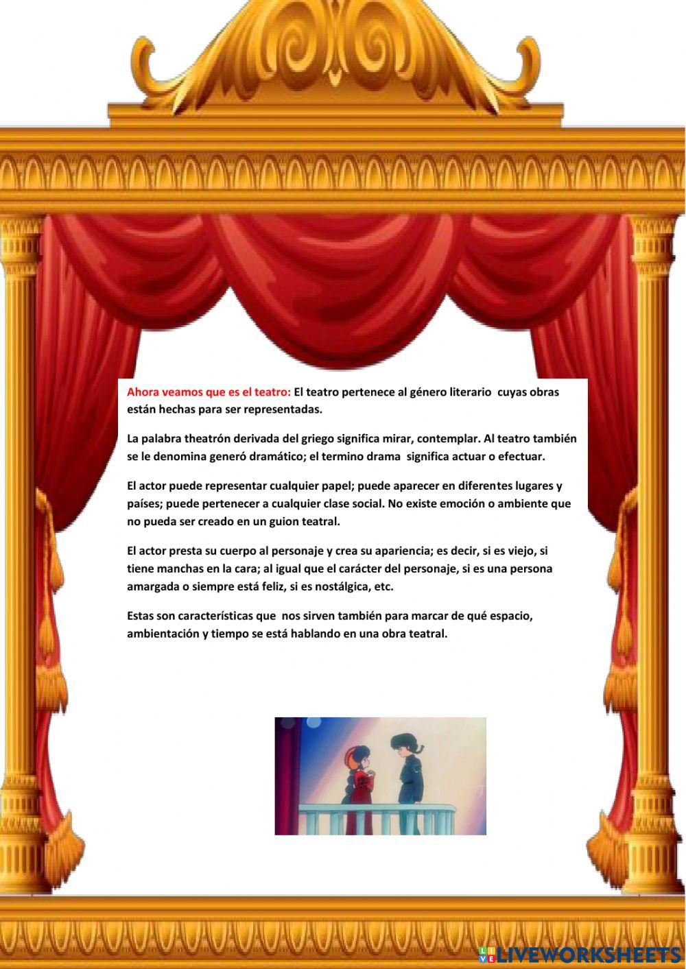 Adaptar un texto narrativo a una obra teatral