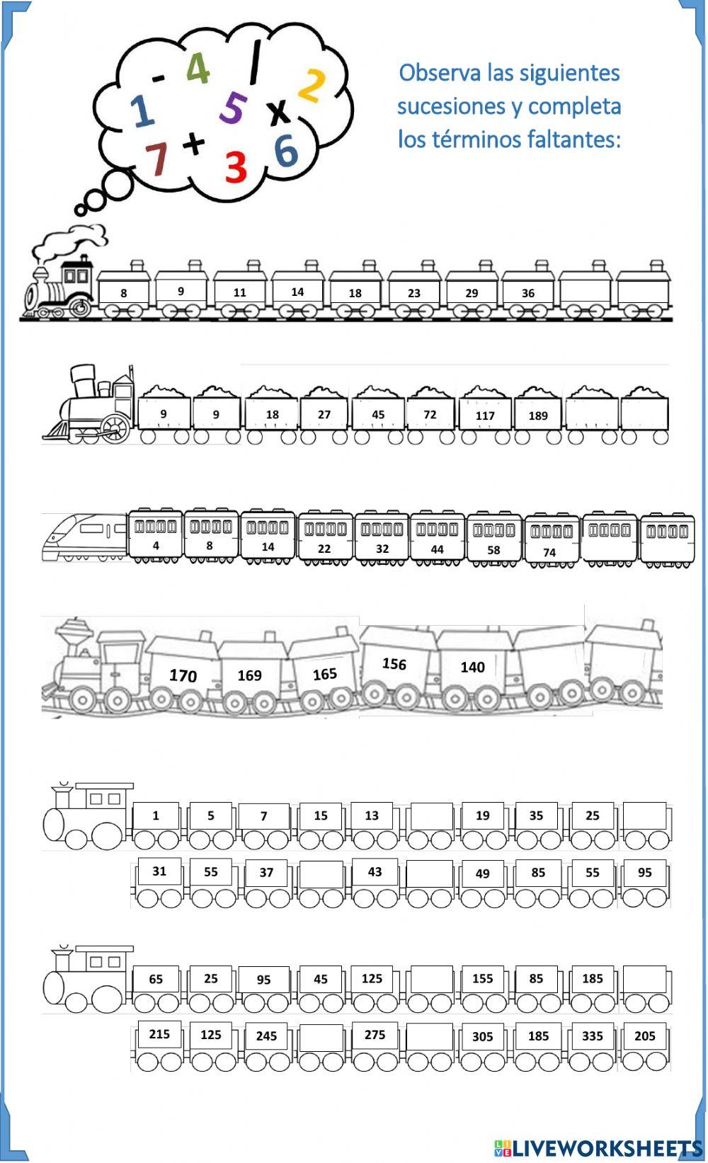 Cálculo mental 1.3 (series)