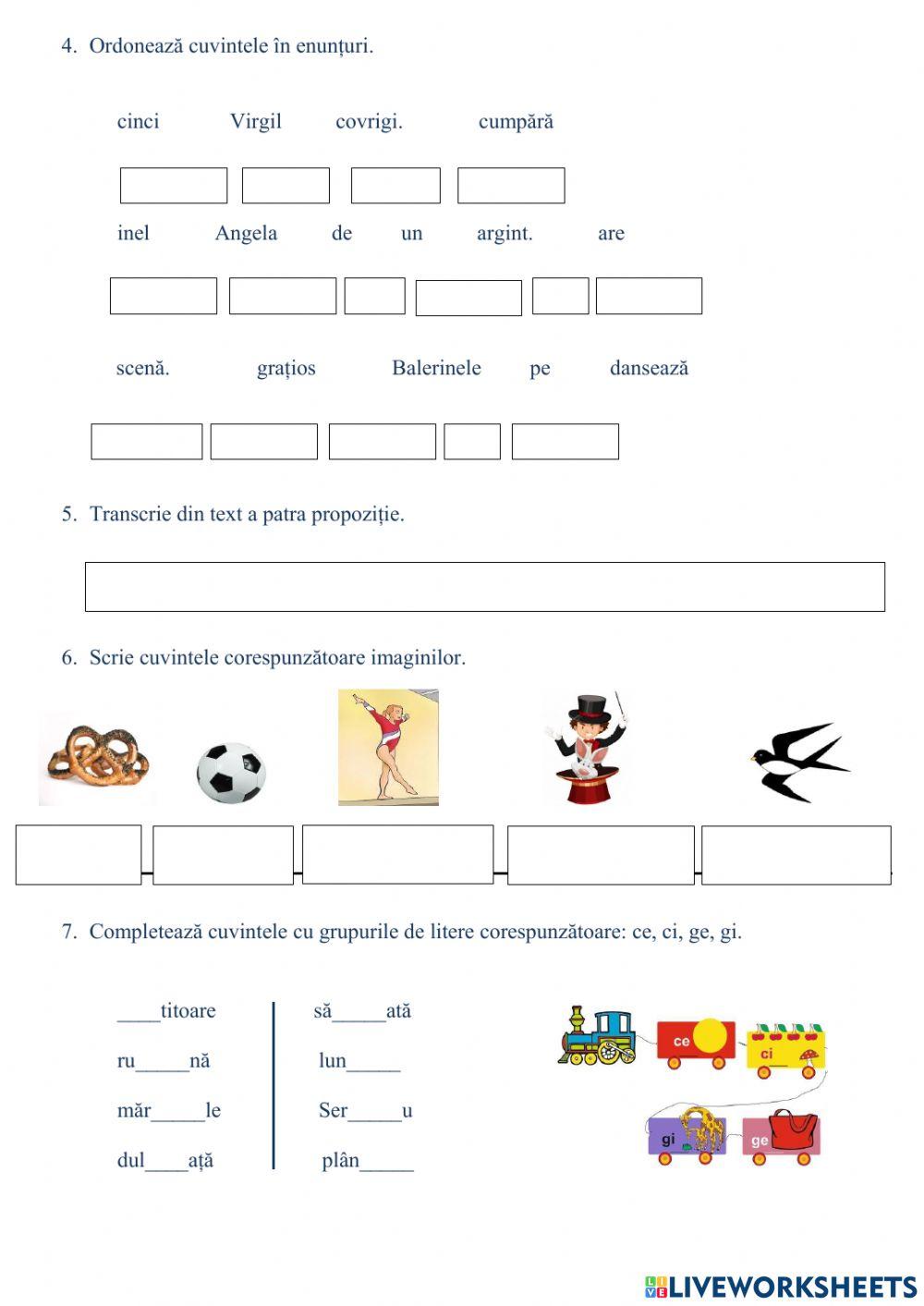 Evaluare sumativă - CLR