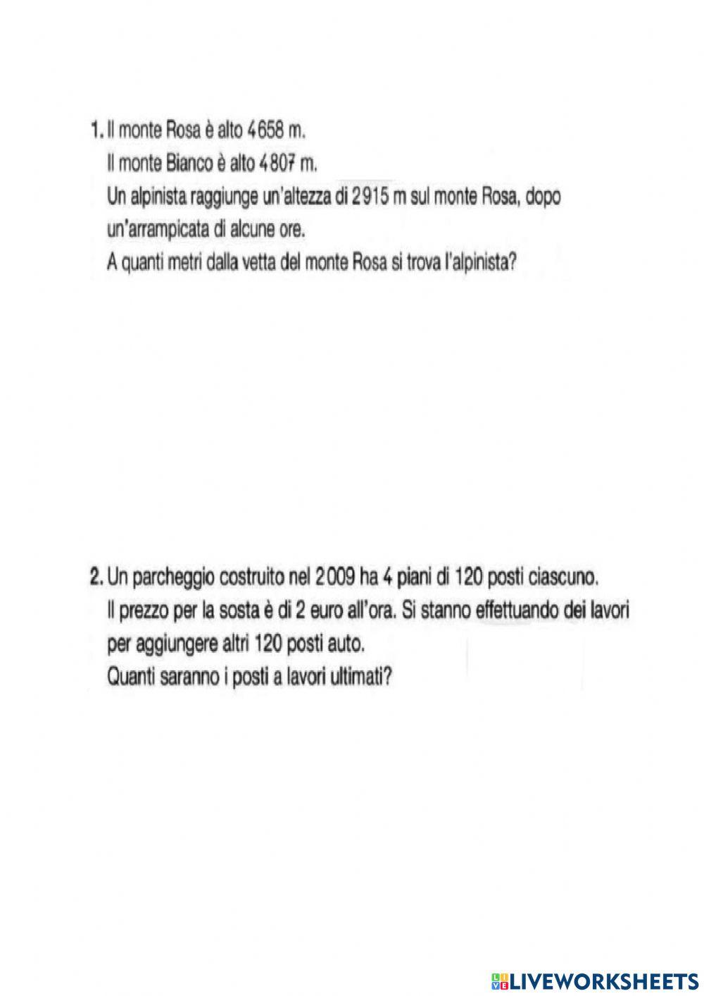 Problemi con dati inutili