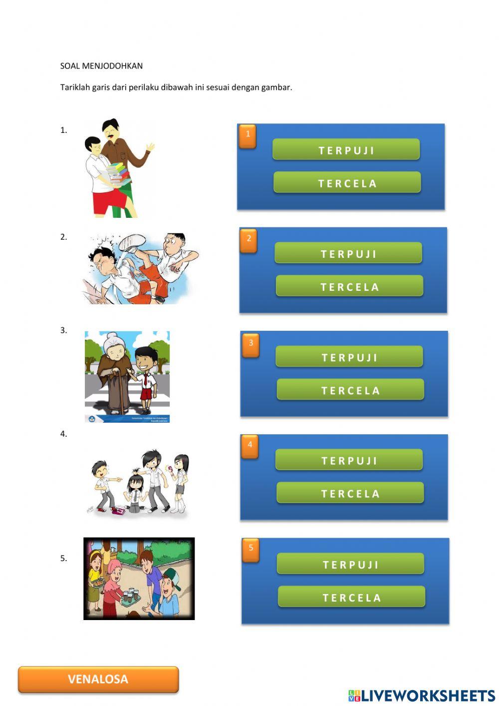 Pjok kelas 4 perilaku terpuji