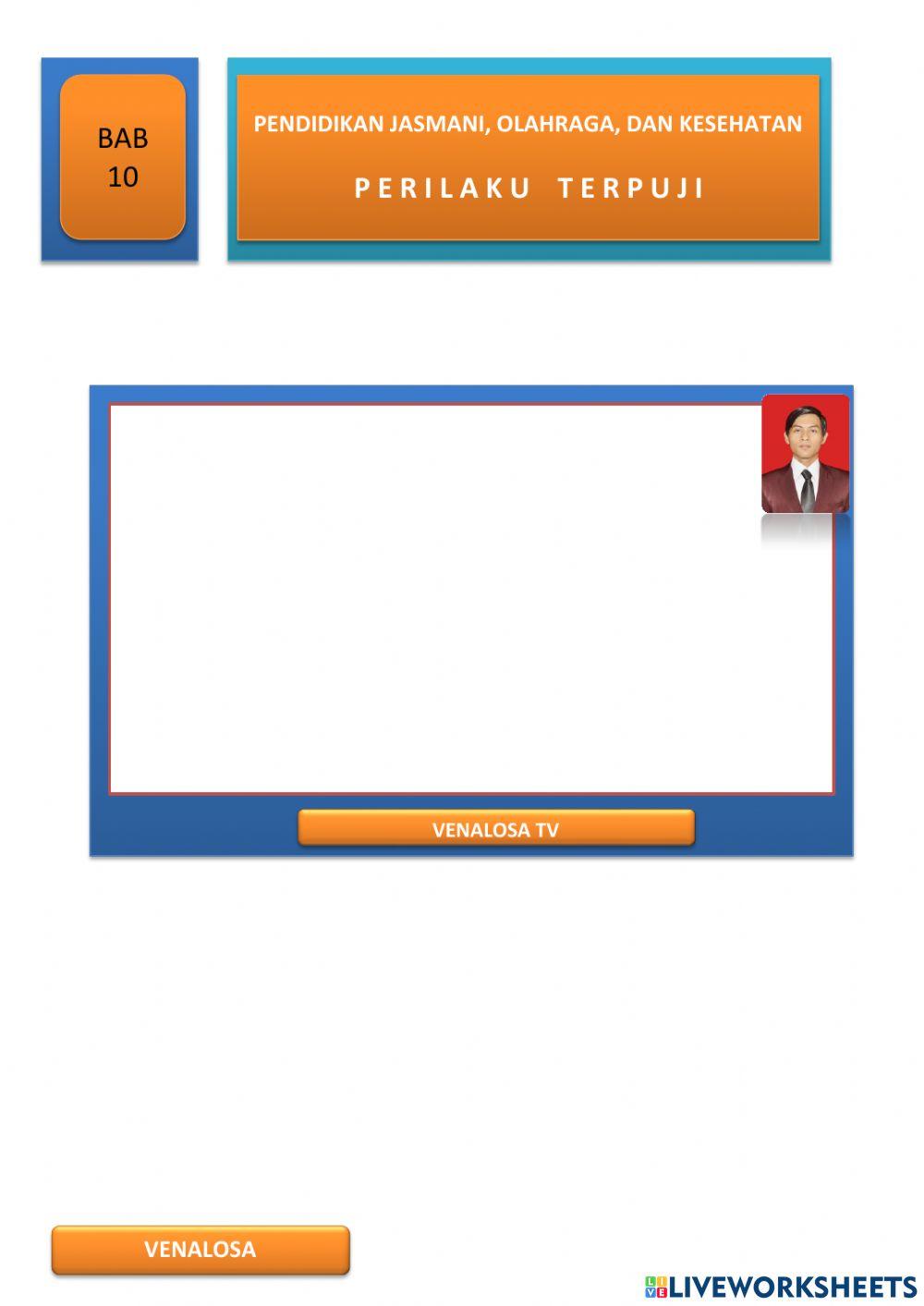 Pjok kelas 4 perilaku terpuji