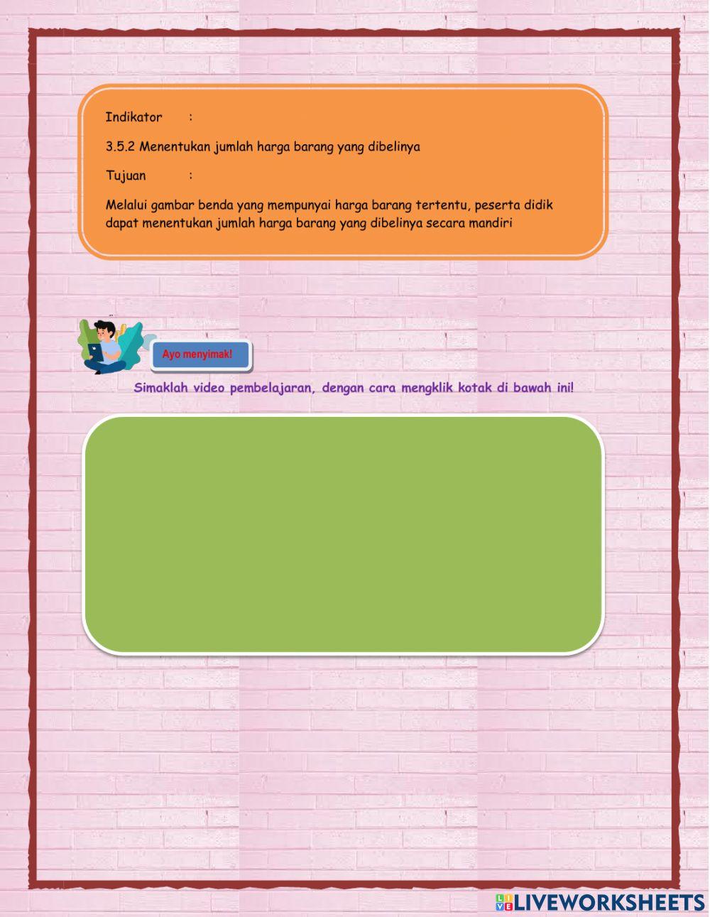 Latihan soal matematika