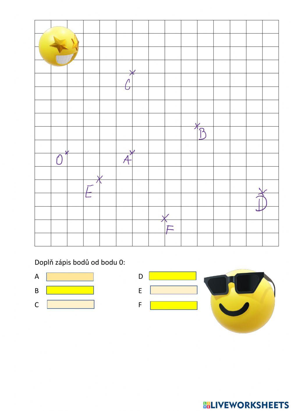 Body v síti - šipky